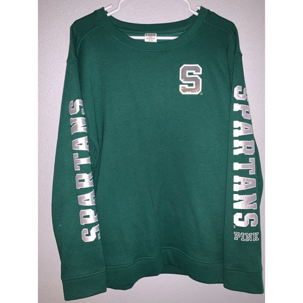 Michigan State Spartans Crew Neck Sweatshirt